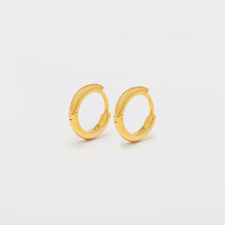 Classic Huggie Hoop Earrings