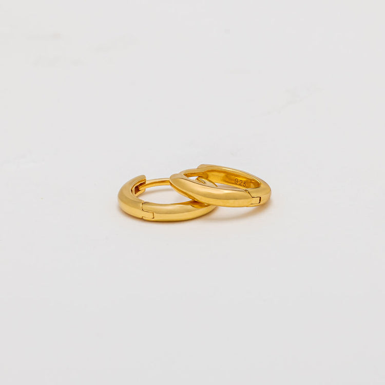 Classic Huggie Hoop Earrings