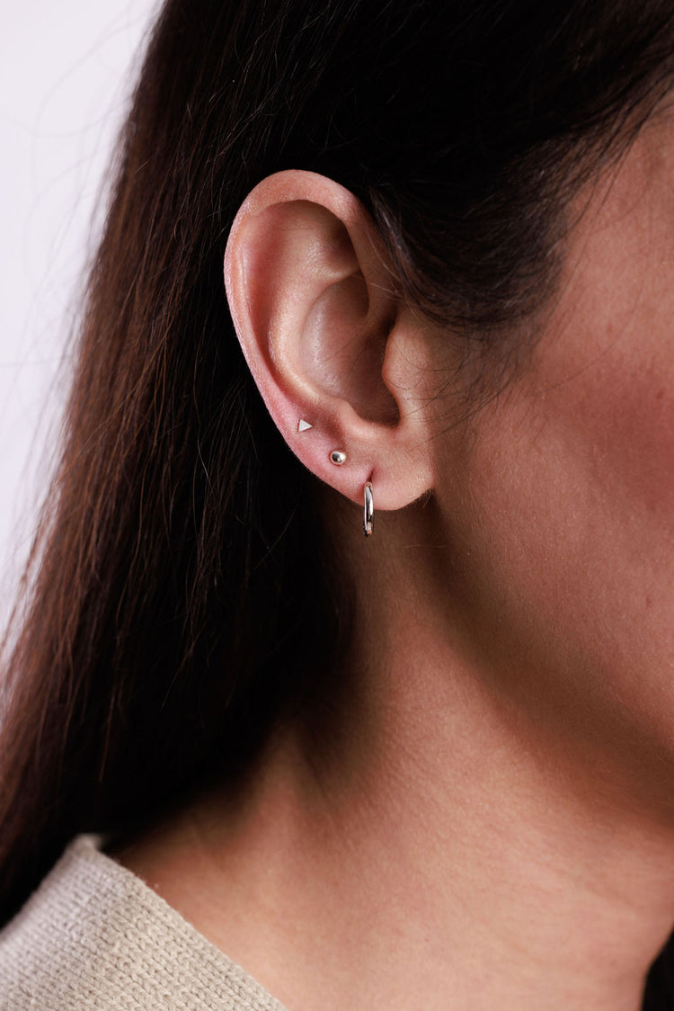 Classic Huggie Hoop Earrings