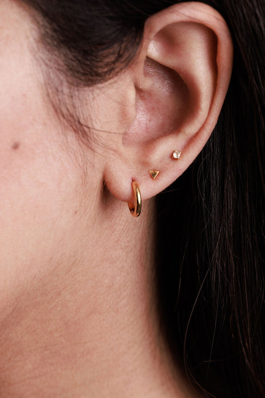 Classic Huggie Hoop Earrings